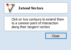 >Extend Vectors Form